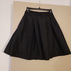 White House Black Market Women's A-Line Pleated Knee-Length Skirt